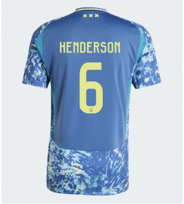 Ajax Jordan Henderson #6 Segunda Equipación 2024-25 Manga Corta